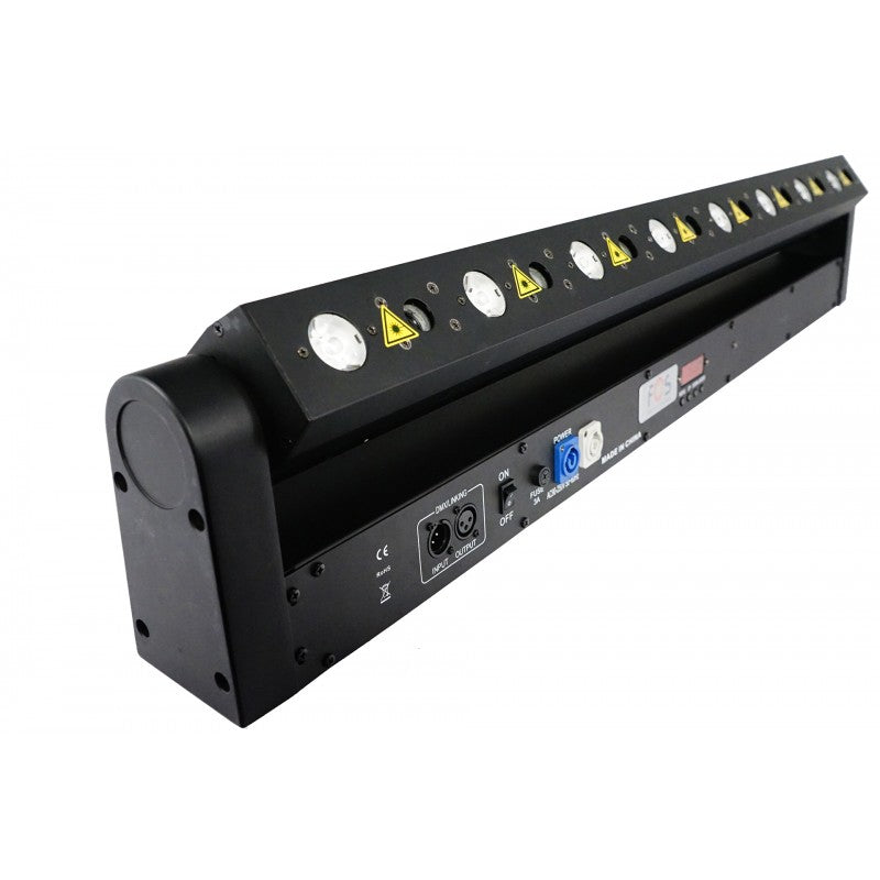 FOS GLOW II: Barra de Iluminación Láser y LED cabeza movil de escenario bajoconsumo