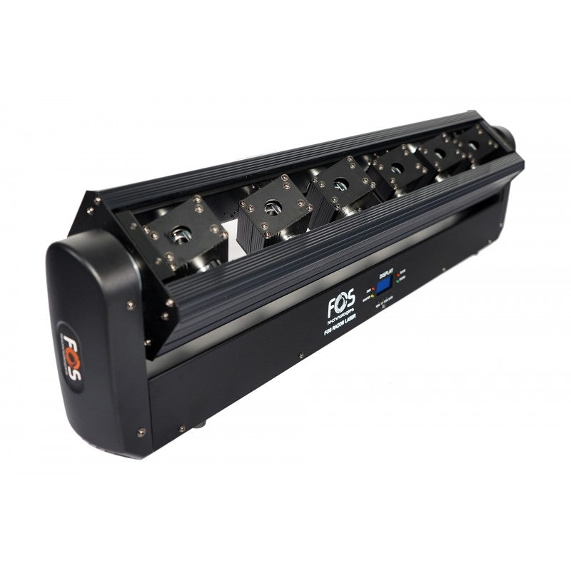 FOS RAZOR LASER 6 en 1: Ilumina tus Eventos con Estilo y Precisión cabeza móvil laser de escenario bajoconsumo