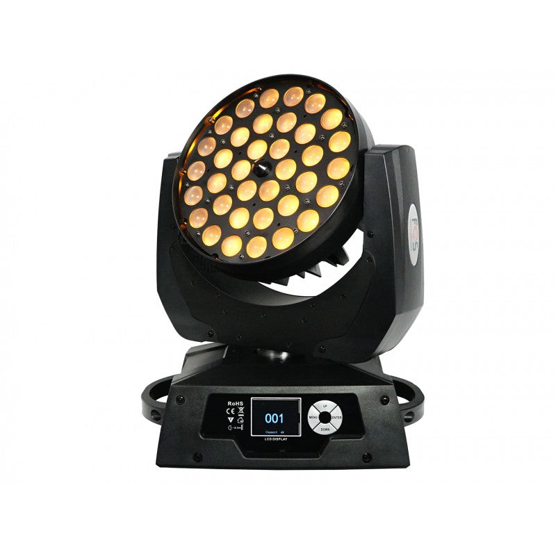 FOS Cabeza Móvil FOS WASH 600 HEX: Iluminación Profesional de Alto Rendimiento cabeza móvil wash bajoconsumo