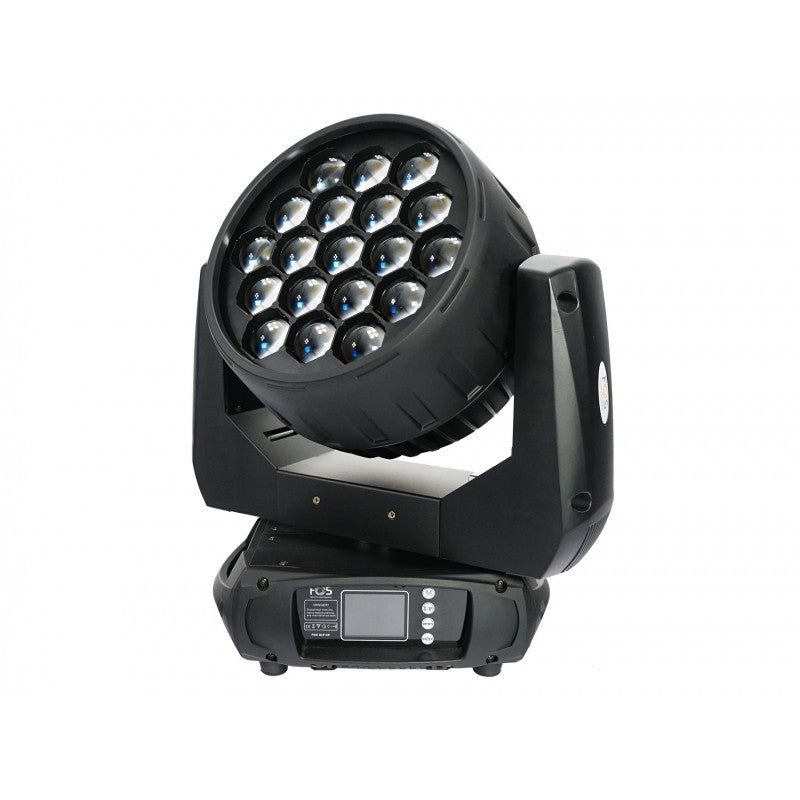 FOS Cabeza Móvil FOS WASH Q19 HP: Iluminación Profesional de Alto Rendimiento cabeza movil de escenario bajoconsumo