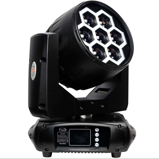 Cabeza Móvil FOS AURORA: Iluminación Profesional para Eventos cabeza movil de escenario bajoconsumo