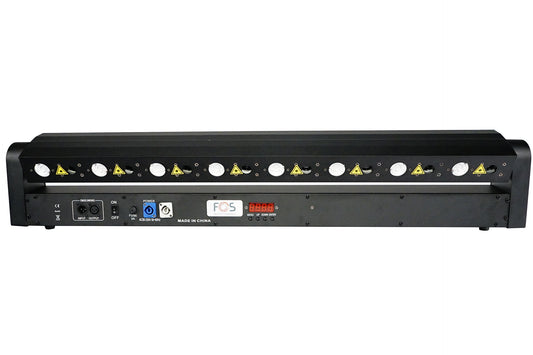 FOS GLOW II: Barra de Iluminación Láser y LED cabeza movil de escenario bajoconsumo