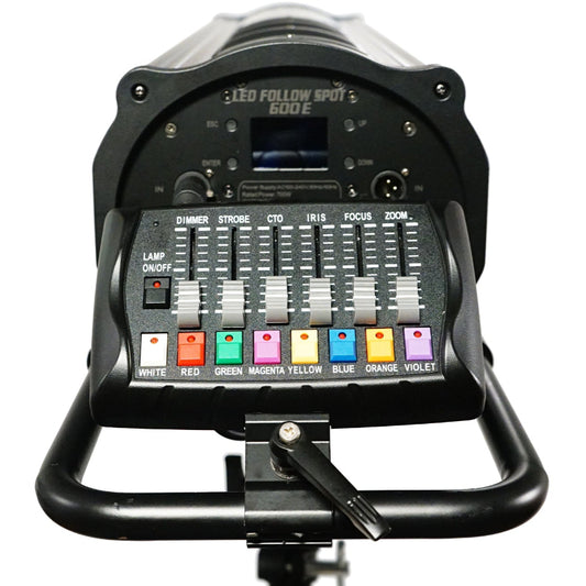 Foco LED de Cañón de Seguimiento FOS LED FOLLOW SPOT 600 cañón de seguimiento bajoconsumo