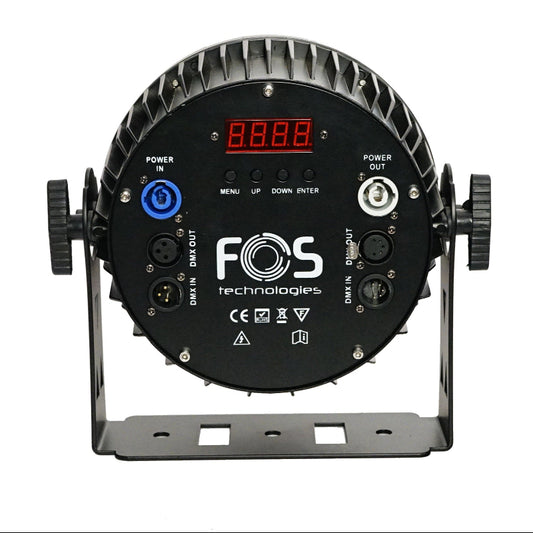FOS PAR 18X10WPRO IP65: Foco LED Resistente y Versátil par led de bateria bajoconsumo
