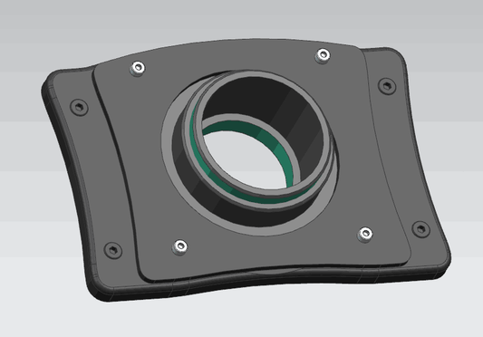 Soporte de Montaje y Lente Pangolin DiscoScan 2.0 accesorios scanner laser bajoconsumo