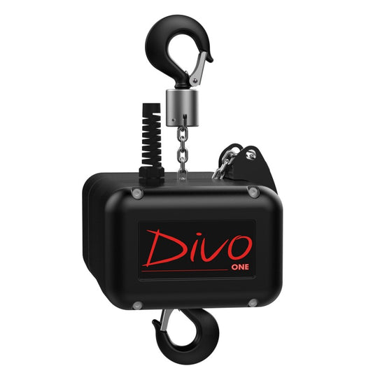 Divo One 250 4m/min D8+: Motor de Cadena Eléctrico de Alta Capacidad Motor de elevación para eventos bajoconsumo 8m / min