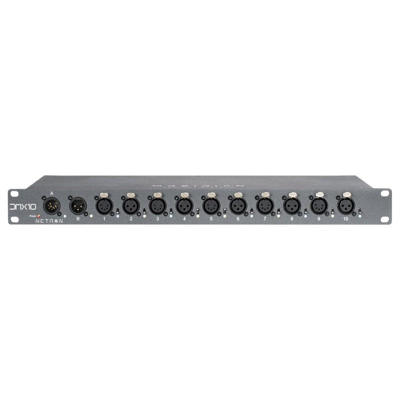 NETRON OBSIDIAN DMX 10-53 - Splitter DMX de Alta Calidad distribuidor de datos dmx bajoconsumo