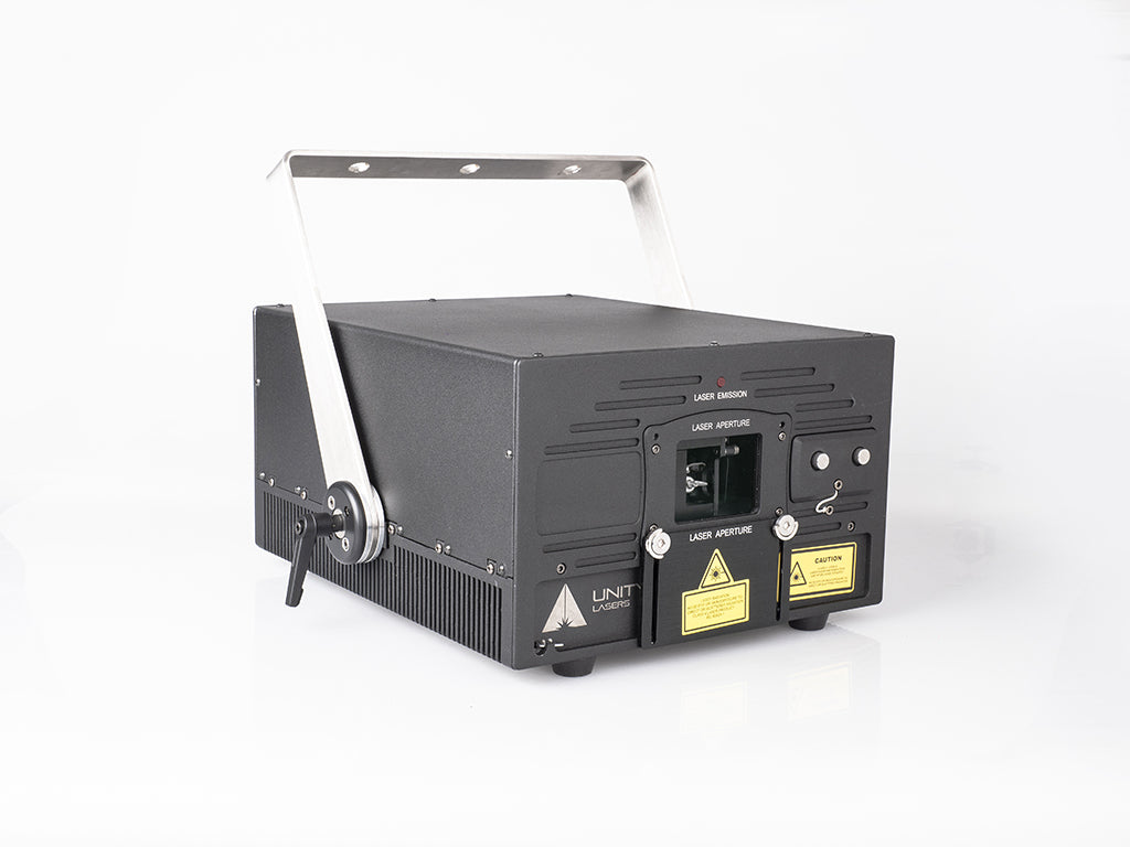 Unity RAW 10 FB4 - Proyector Láser RGB de Alto Impacto scanner laser bajoconsumo