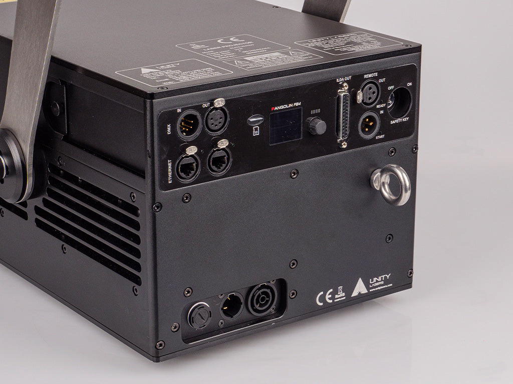 Unity ELITE PRO 20 FB4 IP65 - Proyector Láser Profesional scanner laser bajoconsumo