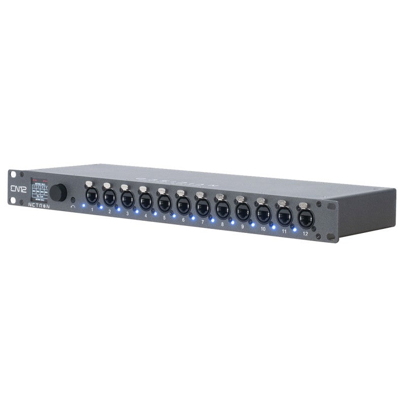 Nodo NETRON EN12-45 - Puerta de Enlace Ethernet a DMX nodo arnet dmx bajoconsumo
