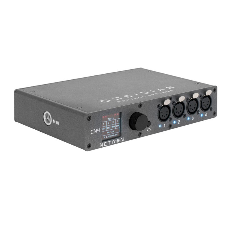 Nodo NETRON EN4 - Puerta de Enlace Ethernet a DMX nodo arnet dmx bajoconsumo