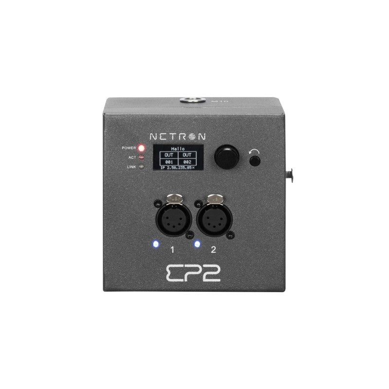 NETRON OBSIDIAN EP2 RDM Arnet sACN usb a DMX Puerta de Enlace Ethernet a DMX distribuidor de datos dmx bajoconsumo