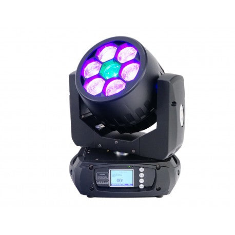 FOS Cabeza Móvil FOS WASH Q7: Iluminación Versátil y de Alto Rendimiento cabeza movil de escenario bajoconsumo