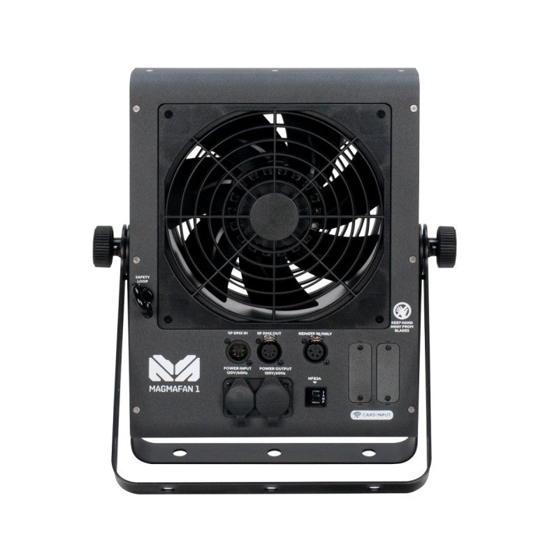 ELATION MAGMATIC MAGMA FAN 1 - Ventilador Compacto Multiusos Ventilador de Escenario Compacto bajoconsumo