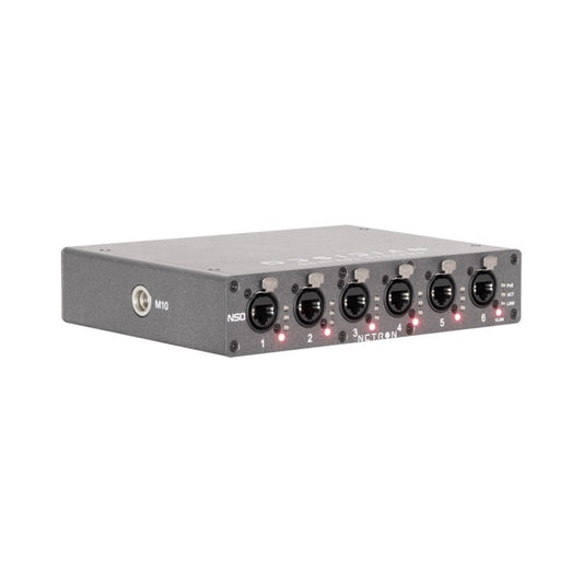 Switch Gigabit NETRON OBSIDIAN NS8 - Solución de Red para Entretenimiento distribuidor de datos bajoconsumo
