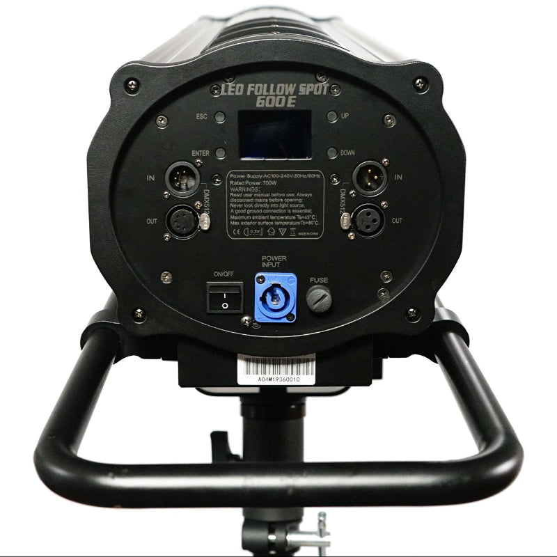 Foco LED de Cañón de Seguimiento FOS LED FOLLOW SPOT 600 cañón de seguimiento bajoconsumo