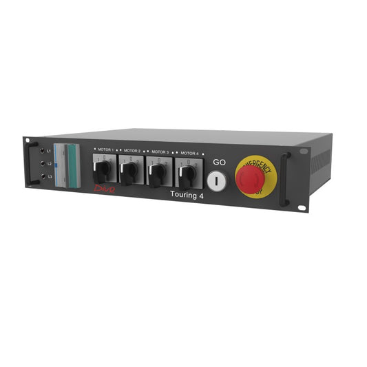 STANDARD TOURING 4 Divo Control: Controlador de Motor de 4 Canales para Iluminación control de motores de estructuras bajoconsumo
